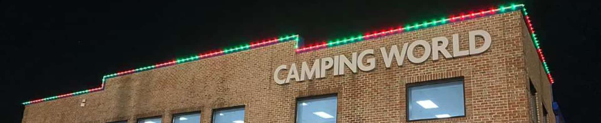 Commercial holiday lighting installation services in Fishers, IN