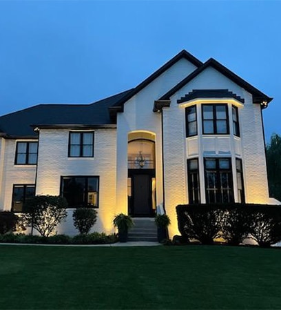 Residential outdoor lighting installation services in Fishers, IN