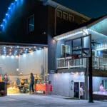 Residential permanent holiday lighting installation services in Fishers, IN