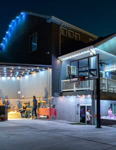Residential permanent holiday lighting installation services in Fishers, IN